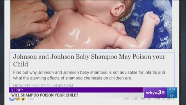 johnson baby shampoo safe